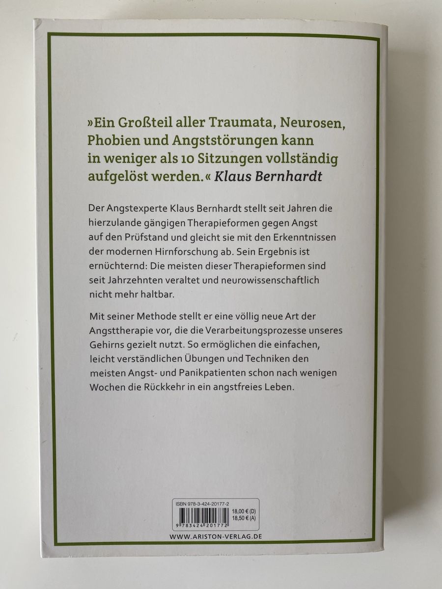 Libri: Panikattacken loswerden - Klaus Bernhardt, nur Abholung – Usato da Sargans venduto da sel85 1