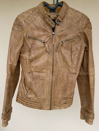 Biker Leder Jacke  Damen, Gr.38, schönes Leder
