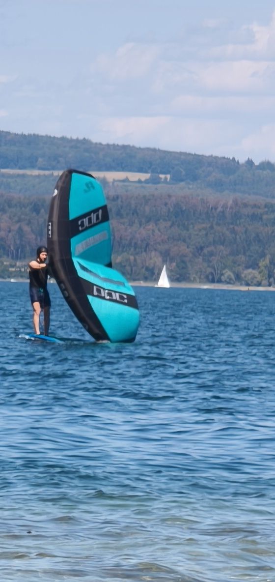 Surfen: Wingfoil Leichtwind Wing PPC Blend 6.8m2 – Gebraucht aus Zürich von fel_ctk6 1