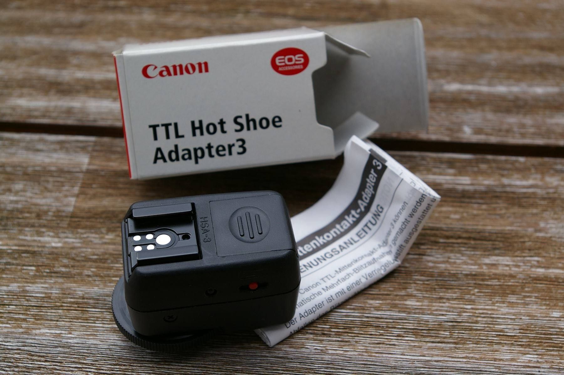 Altri Accessori: Canon TTL Hot Shoe Adapter 3 – Nuovo e nell'imballaggio originale da Niederurnen venduto da mowgli_1963 1