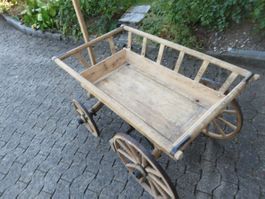 Nr. 4 Neu restauriertes Leiterwägeli / Leiterwagen