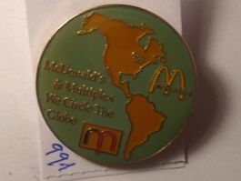 1 McDonalds Pin "We Circle The Globe" (991)