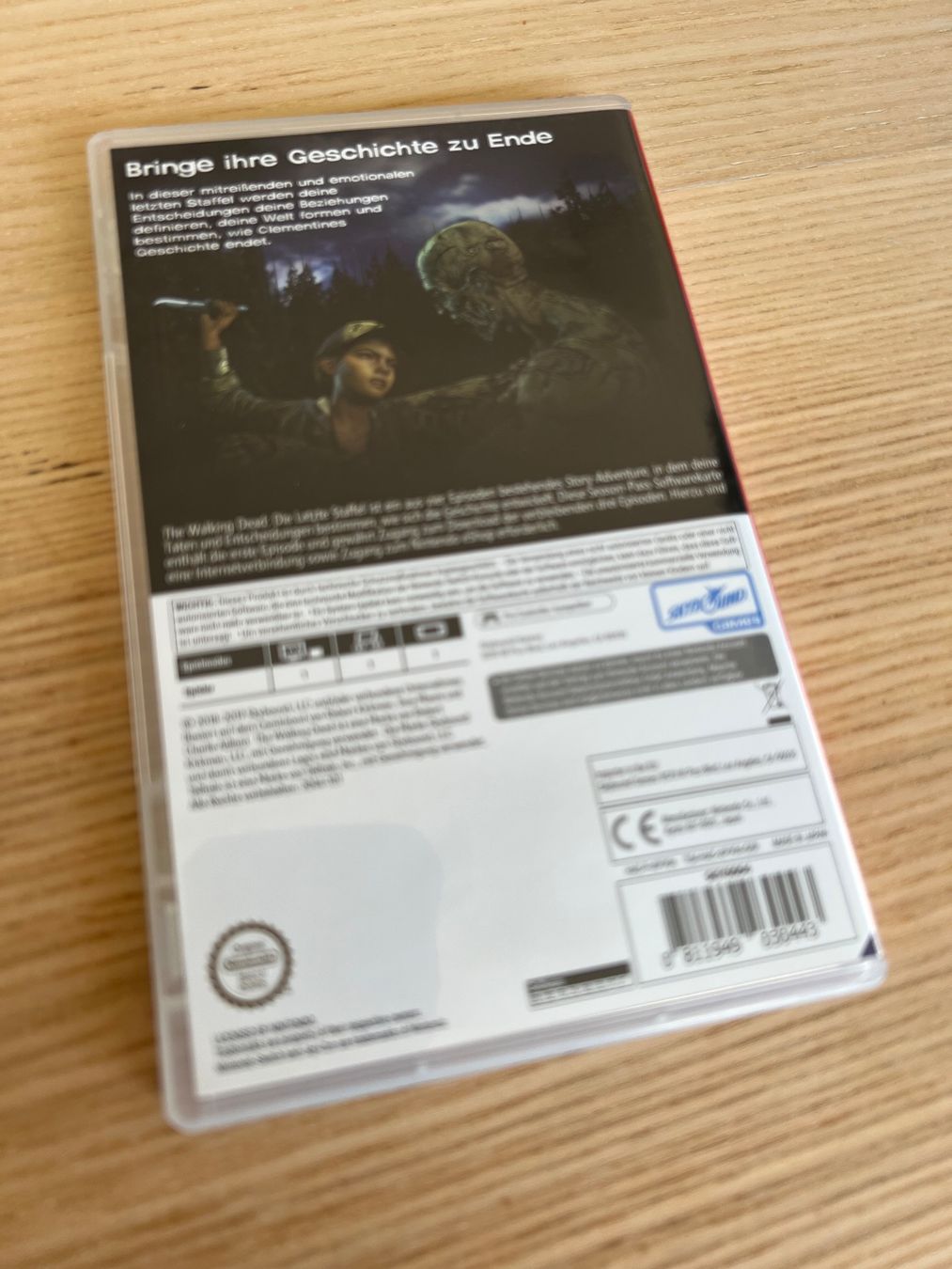 Giochi: The Walking Dead Switch letzte Staffel Top Zustand – Usato da Männedorf venduto da Armando76 1