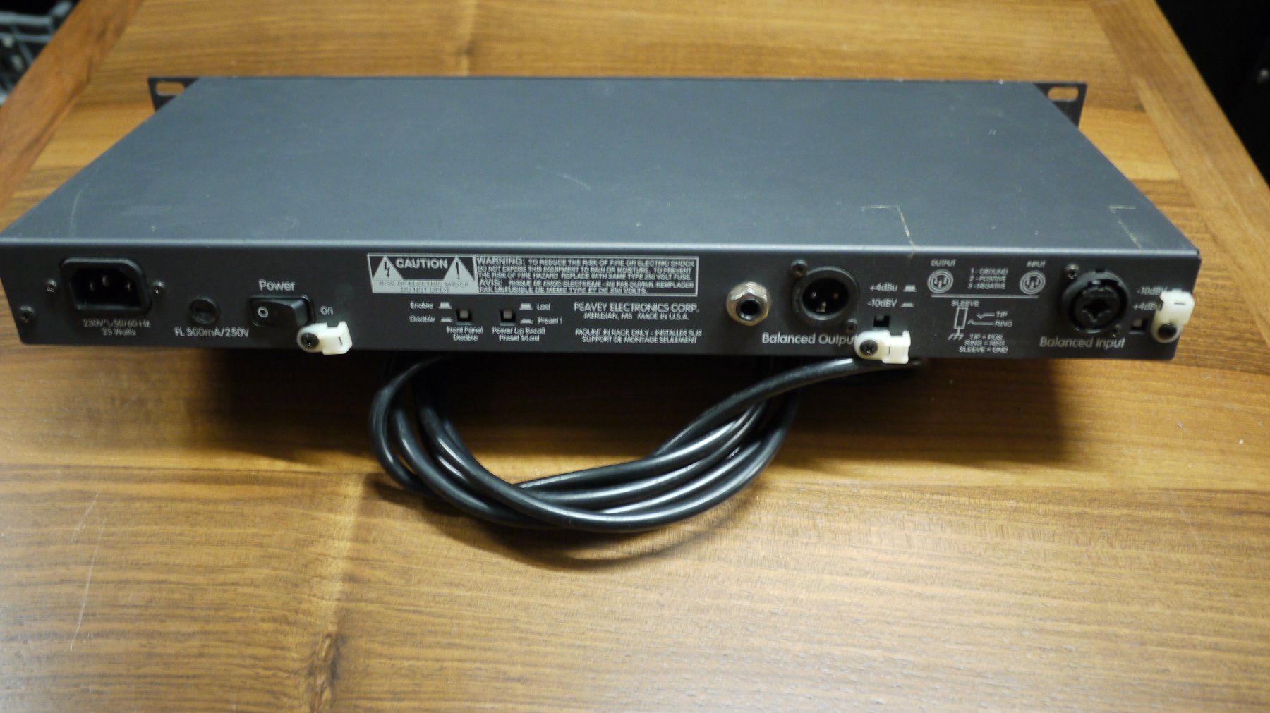Peavey Equalizzatori: PEAVEY Feedback Ferret Reducer – Usato da Kaiserstuhl AG venduto da GTM-Kaiserstuhl 3