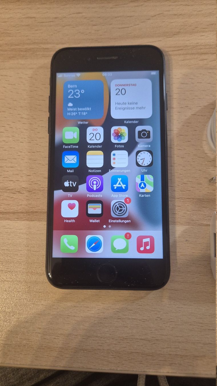 Apple Telefoni cellulari / Smartphones: iPhone 7 32GB Space Gray 3027 Akku 87% – Usato da Münchenbuchsee venduto da MV_Solutions 1