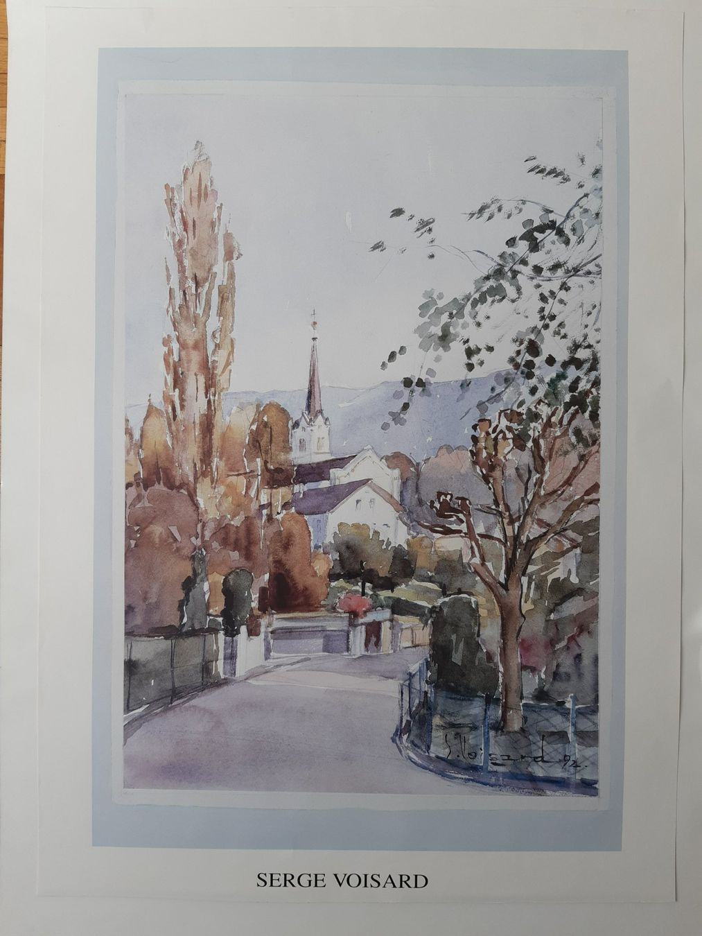 Foto & Immagini: Serge Voisard affiche d'exposition ? – Nuovo (secondo la descrizione) da Biel/Bienne venduto da Ligurie