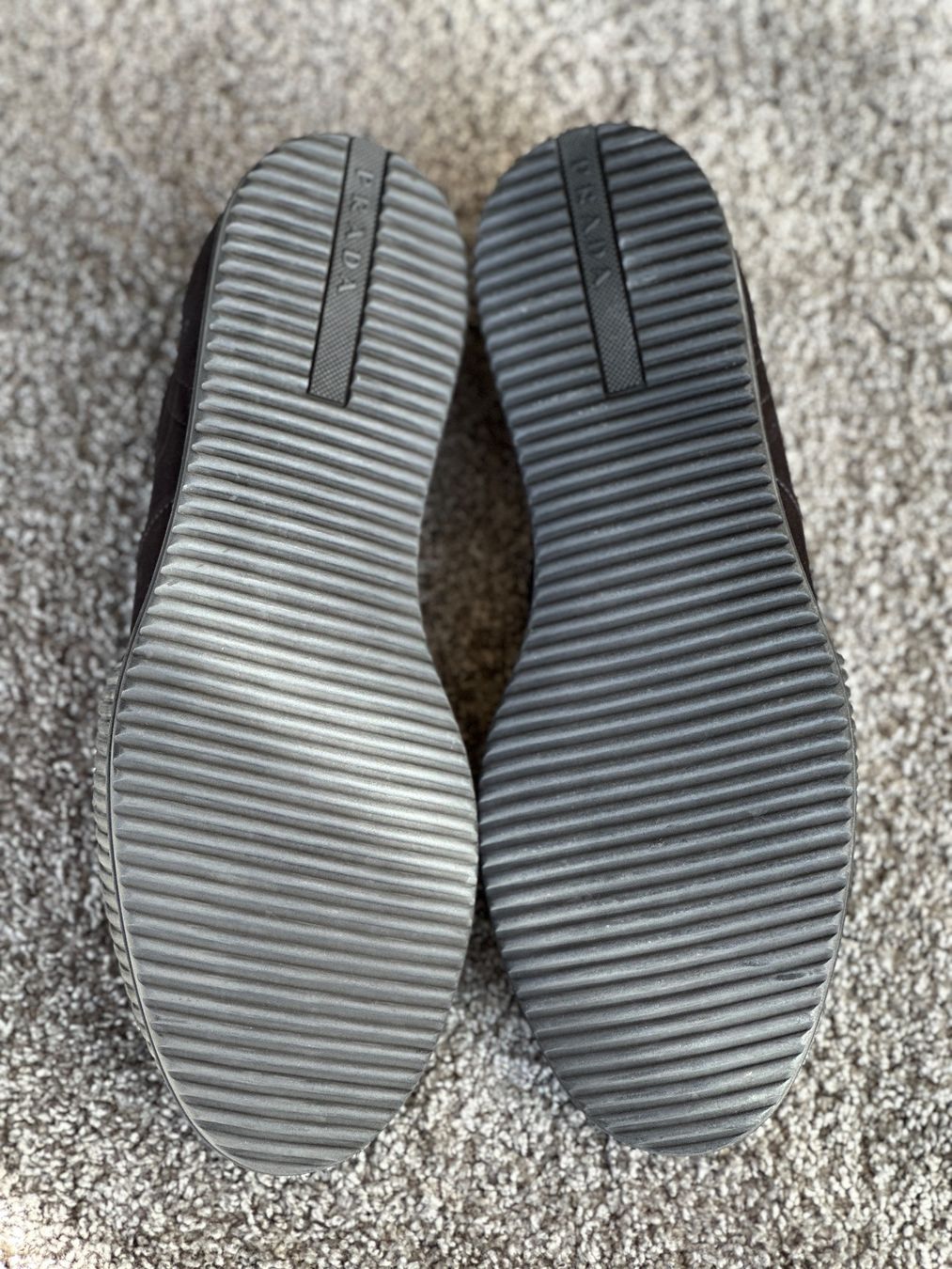 Prada Chaussures hommes: Prada Hawaii Sneaker schwarz Canvas NEU! – Neuf avec emballage d'origine à St. Gallen par secondhand.kids 3