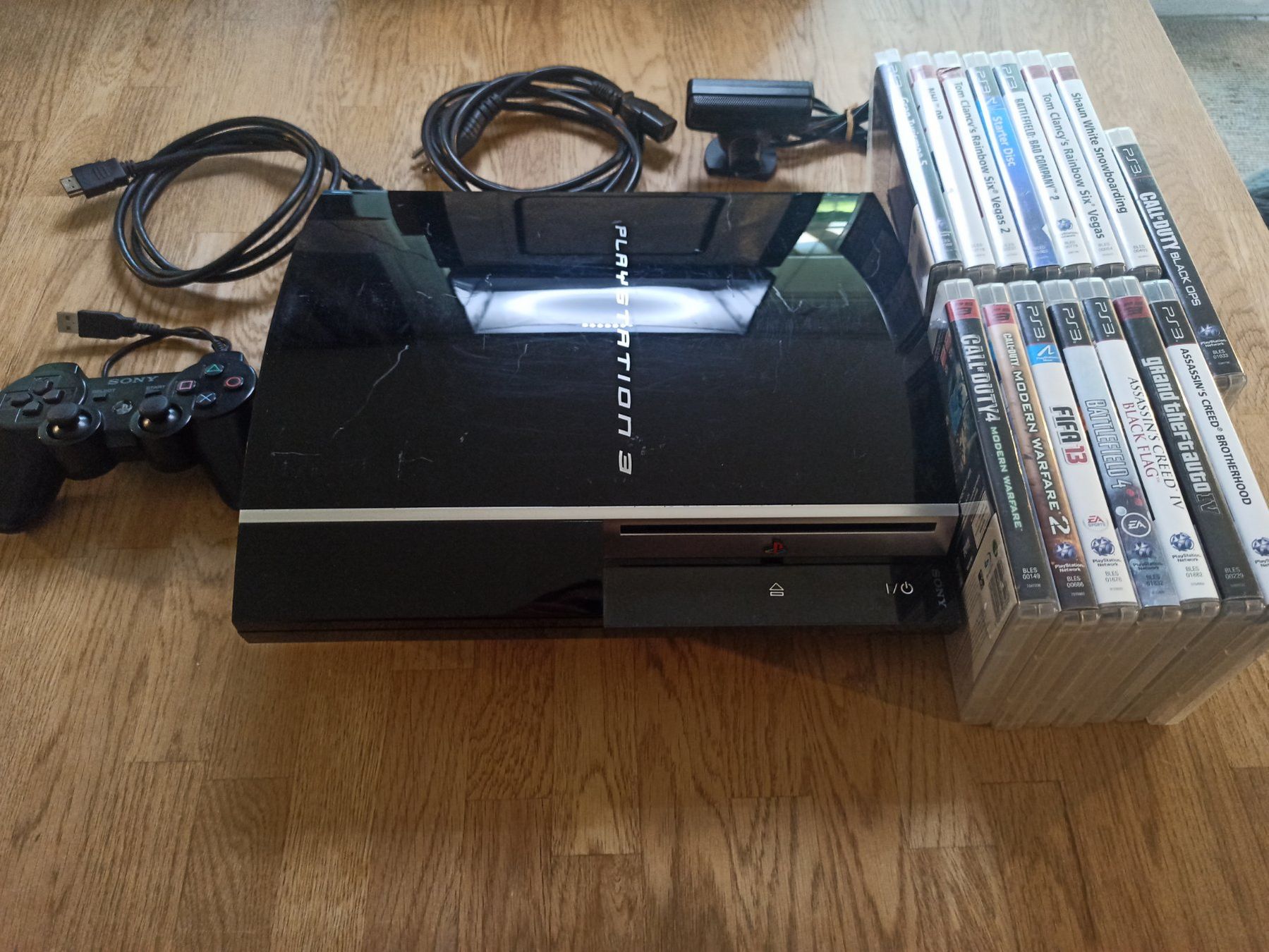 Sony Konsolen: Firmware 4.80 PS3 Fat 80GB FW 4.80 + Controller & 15 Spiele – Gebraucht aus Oberweningen von mar_87mx 1