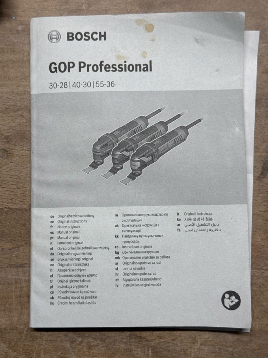 Bosch Tutti gli attrezzi: Bosch Professional GOP 30-28 – Usato da Hausen am Albis venduto da Carmar2 2