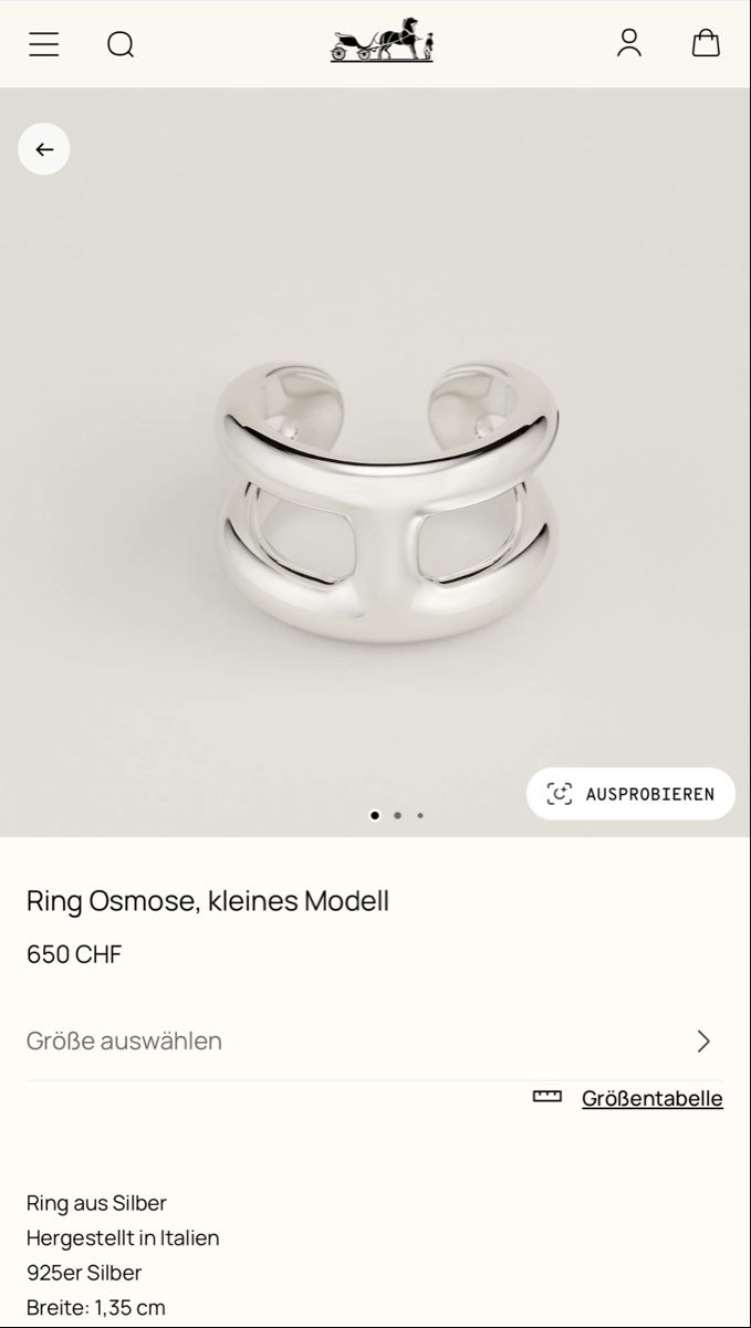 Ringe: Hermès Osmose Ring (Unisex) – Gebraucht aus Küsnacht von cri_ngg5 6