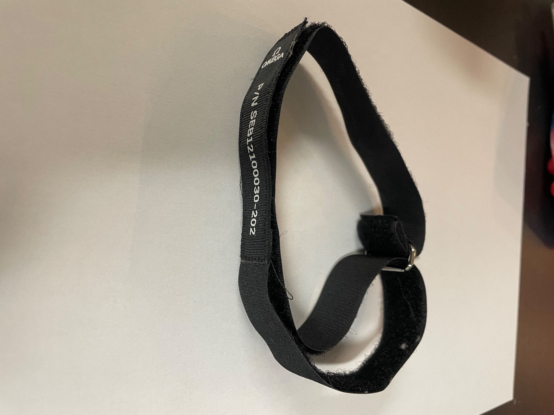 Omega Bracciali & Braccialetti: Bracelets Omega Nato velcro noir – Usato da Veyrier venduto da bub_b77p 2