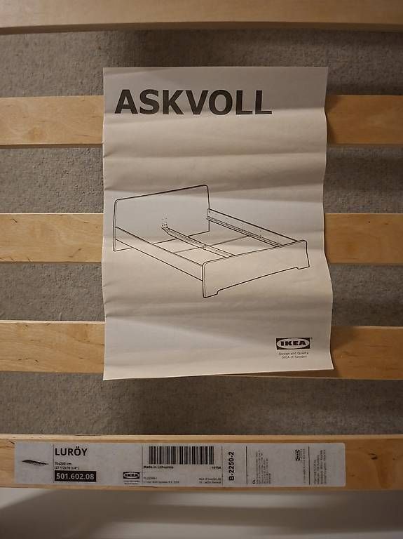 Betten: IKEA ASKVOLL bedframe – Gebraucht aus Zürich von run_zc5s