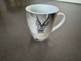 Tasse Porzellan "Reh"   Luxury Living Lifestyle Mars&More