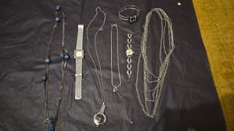 Schmuck und Uhren Konvolut 