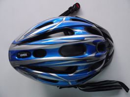 Velo-Helm blau