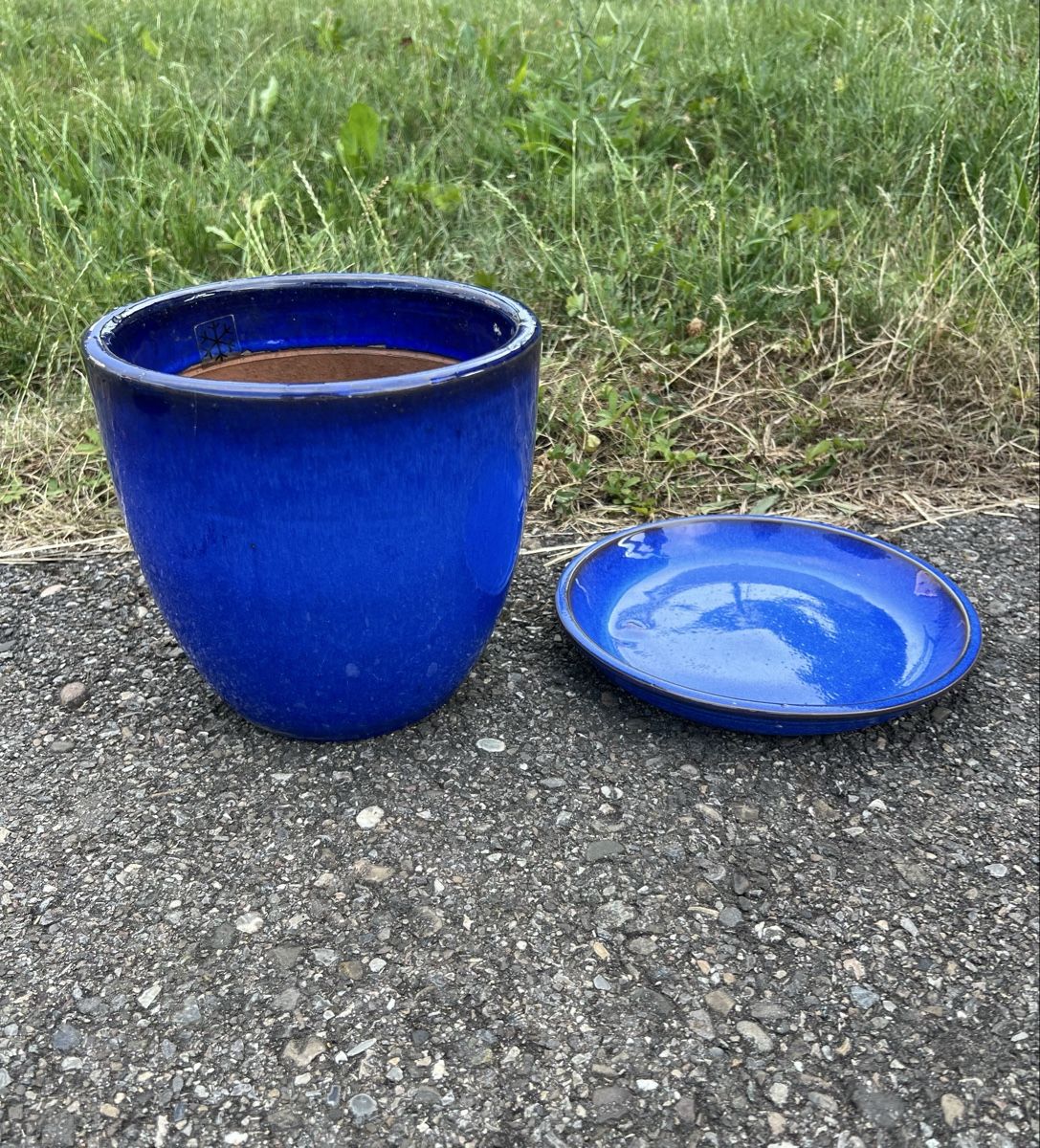 Pots de fleurs: Handmade Tontopf-Set Blau – Neuf (Voir description) à Emmen par max_679d 5