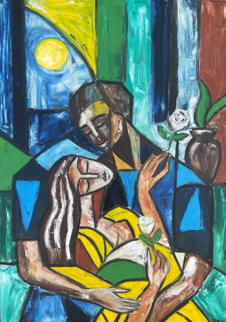 Tableaux: Ölbild - Cubism – D'occasion à Zurich par zuz_f89x