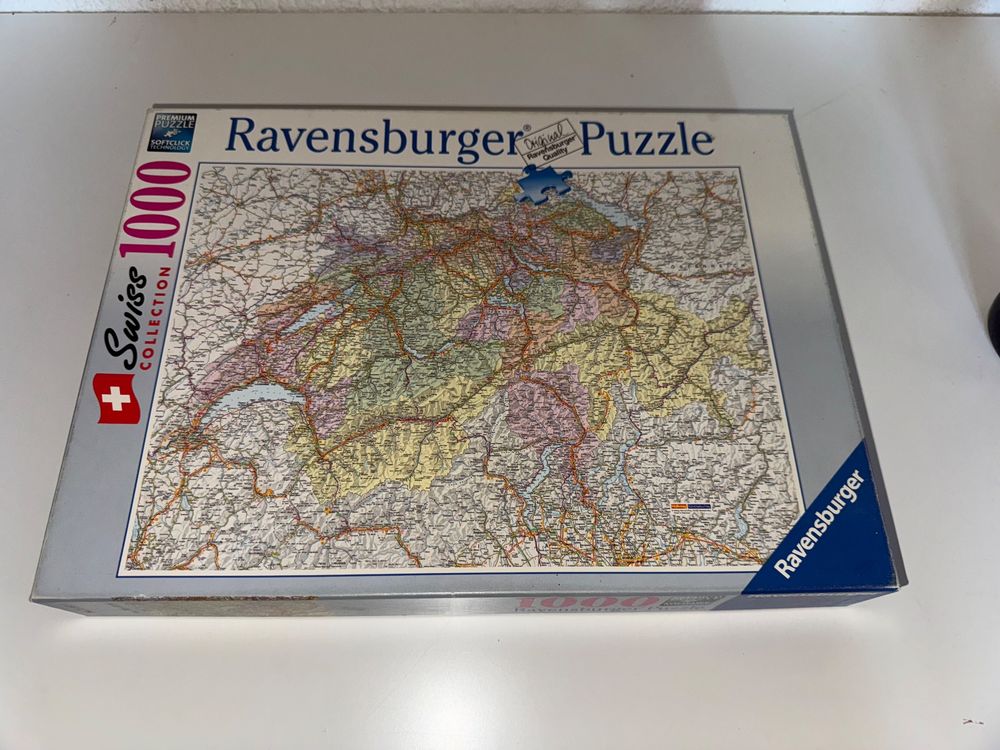 Ravensburger Puzzle 1000 Teile Swiss Collection (Gebraucht) in ...