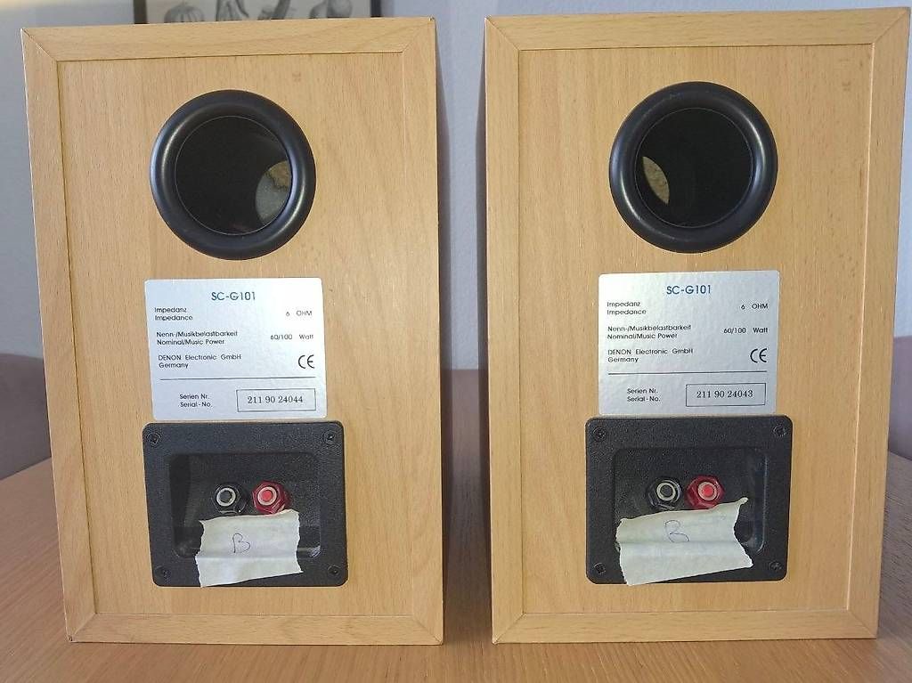 Denon Casse acustiche: Denon SC-G101 - Lautsprecher Paar B – Usato da Baden venduto da MEZeller 1