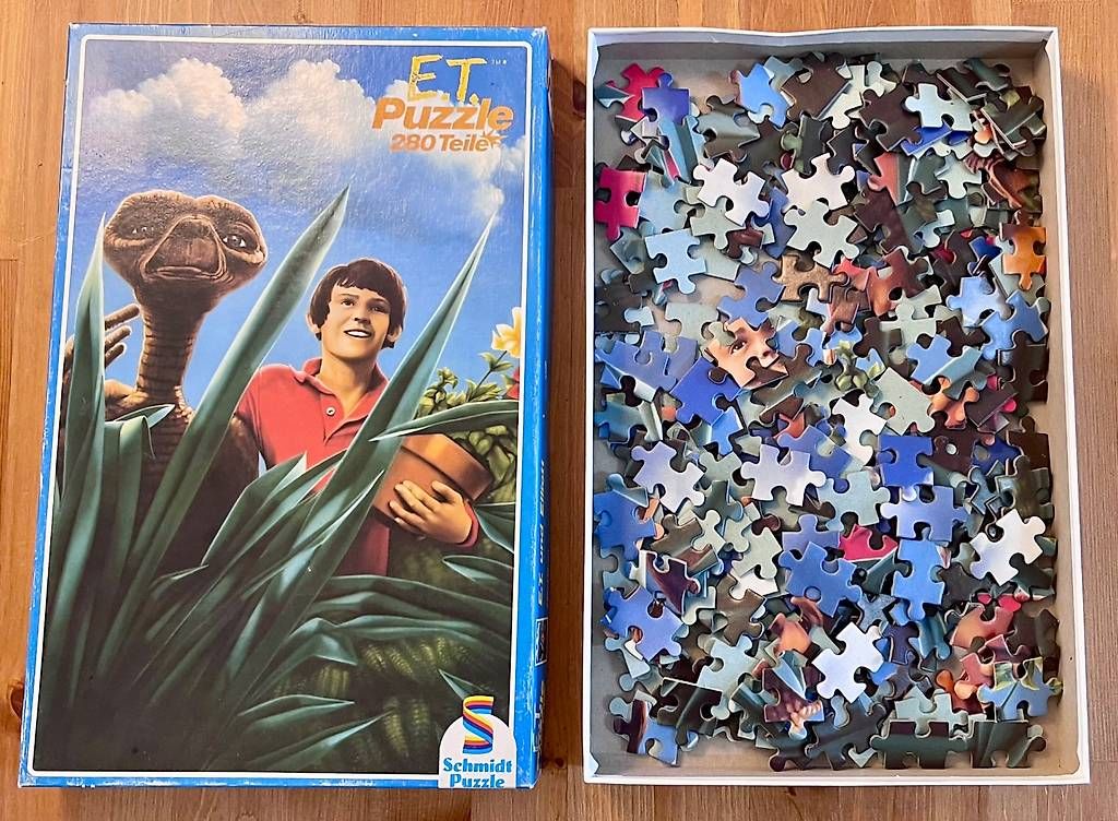 Puzzles: E.T. und Elliott Puzzle 280 Teile – Gebraucht aus Gümligen von VIN-TAGE-ZONE 1
