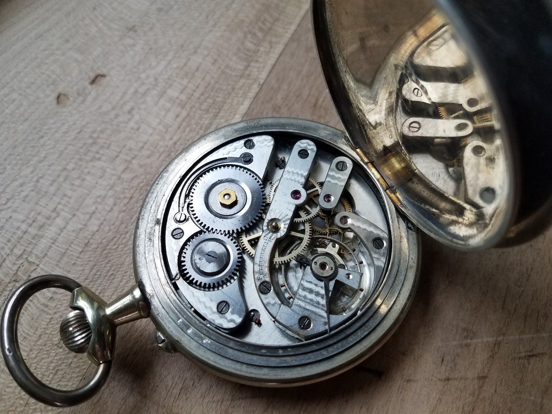 Montres: Antike grosse Taschenuhr Regulateur – Défectueux à Rorschacherberg par Marubium 8