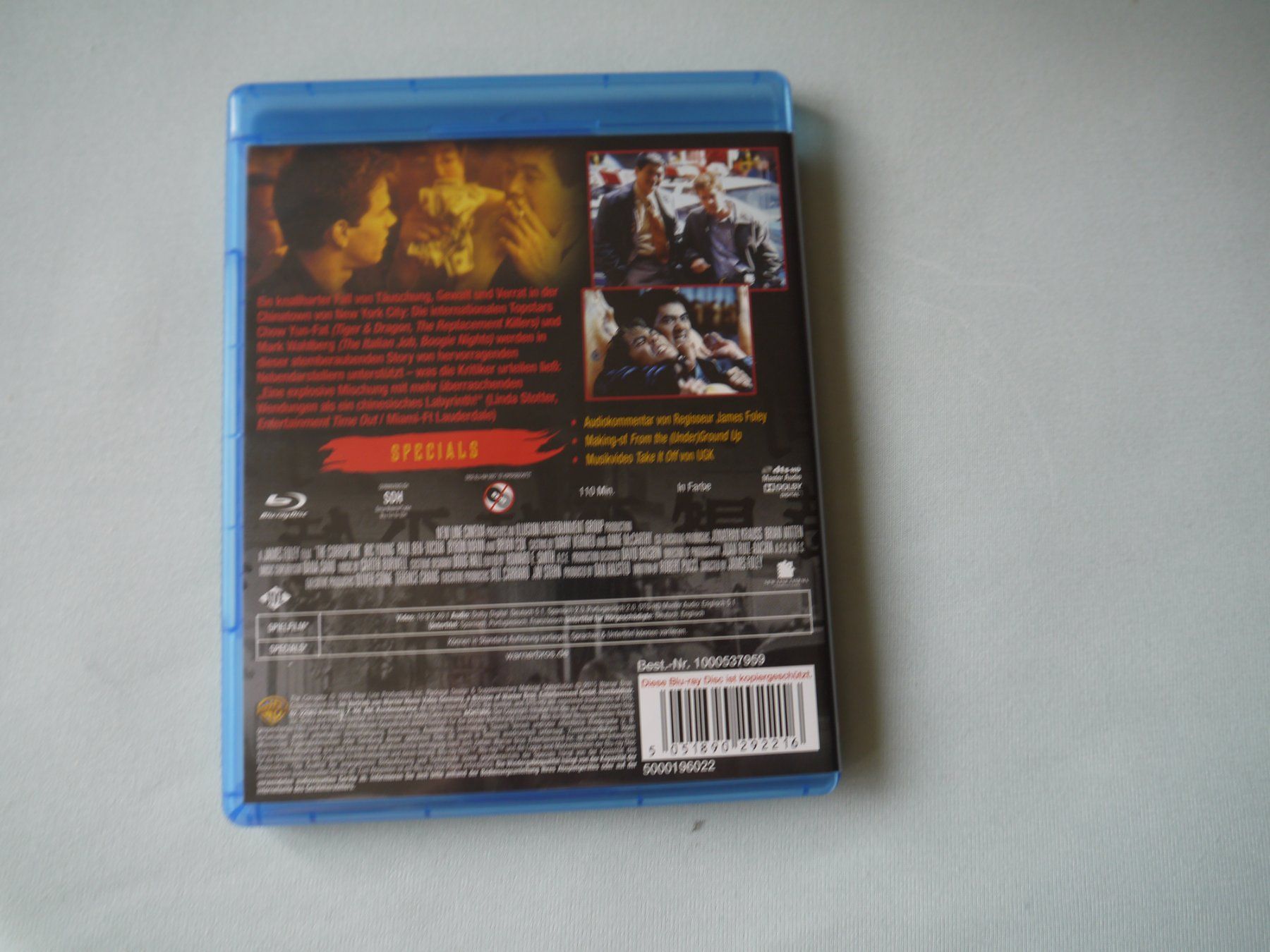 Tutti i DVDs: CORRUPTOR - Mark Wahlberg/Chow Yun-Fat – Usato da Hagendorn venduto da Blaf 1