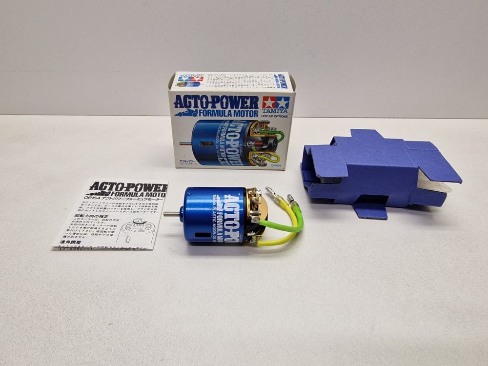 Tamiya 53154 Acto-Power Formula Motor Hop-Up Option (Neu und