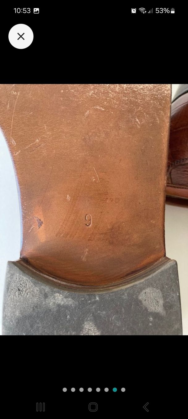 Scarpe da uomo: Chaussures en Croco / Aligator – Nuovo (secondo la descrizione) da Genève venduto da Martinbng 6