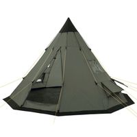 CampFeuer Spirit Indian Tipi Zelt grün