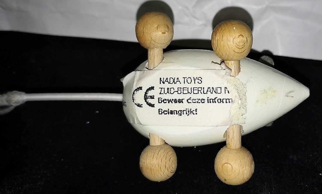 Giocattoli: Spielmaus aus Holz – Nuovo (secondo la descrizione) da Lutzenberg venduto da Truhe 3
