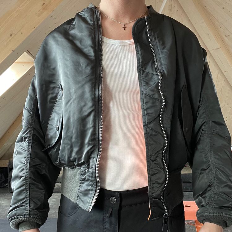 Alpha Industries Vintage 90s MA1 Bomber Jacket Kaufen auf Ricardo