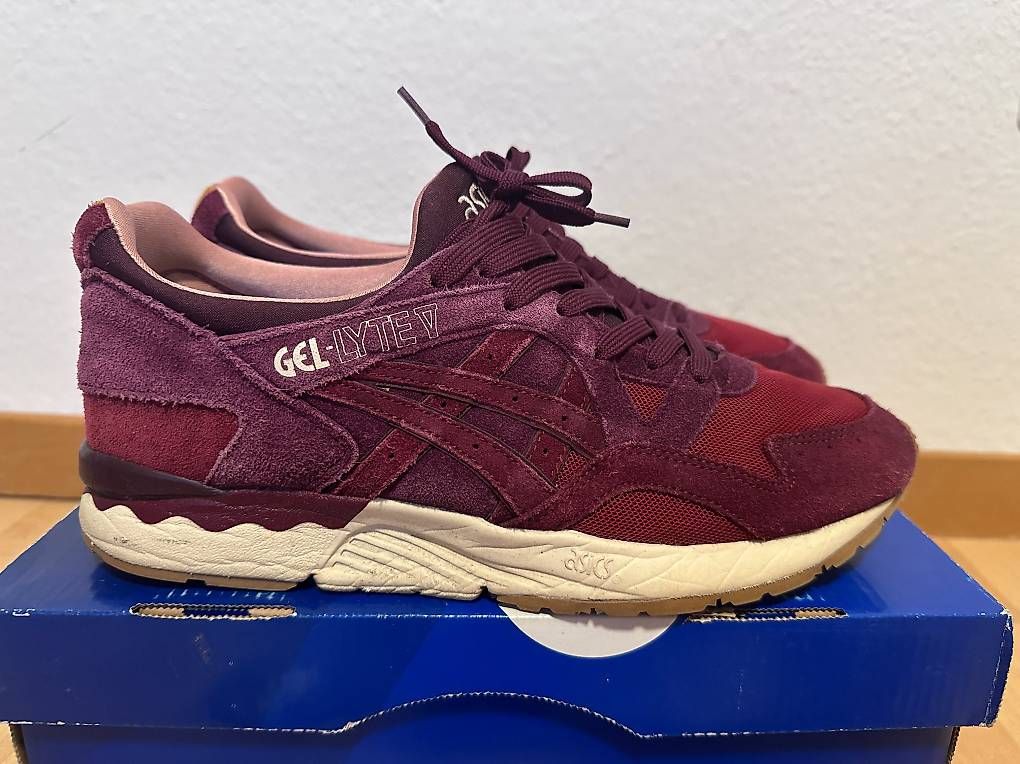 Asics Scarpe da uomo: Asics Gel Lyte V - Mita Sneakers - Dried Rose – Usato da Magden venduto da jeandeig