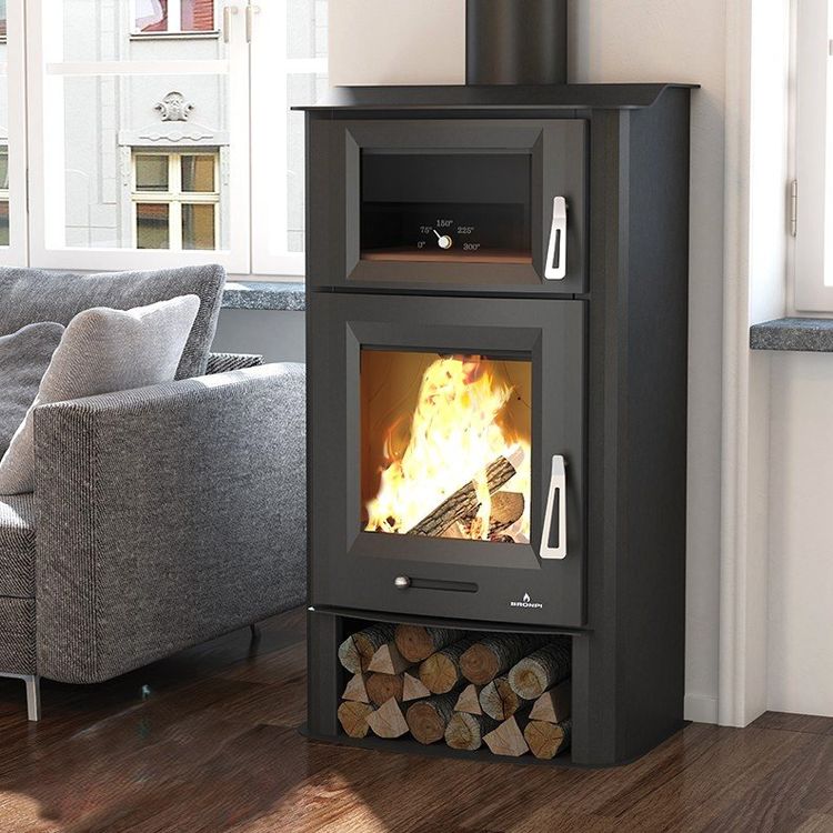 Poêle à bois avec Four Bronpi Tudela 13 kW (Neuf avec emballage d — free download