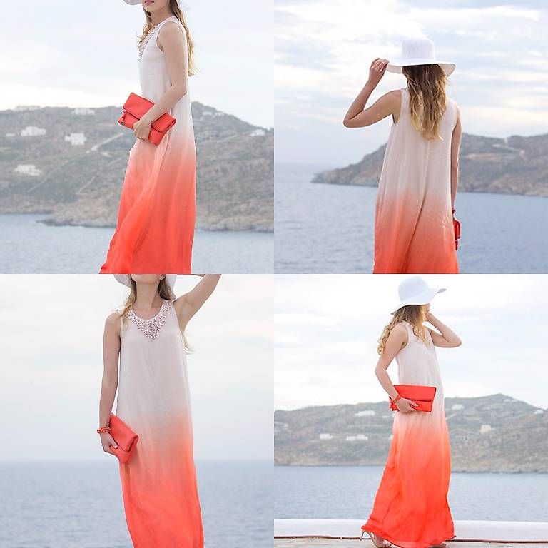 Vestiti: Maxikleid ombre von Hallhuber – Usato da St. Gallen venduto da Sabrinaaa 4