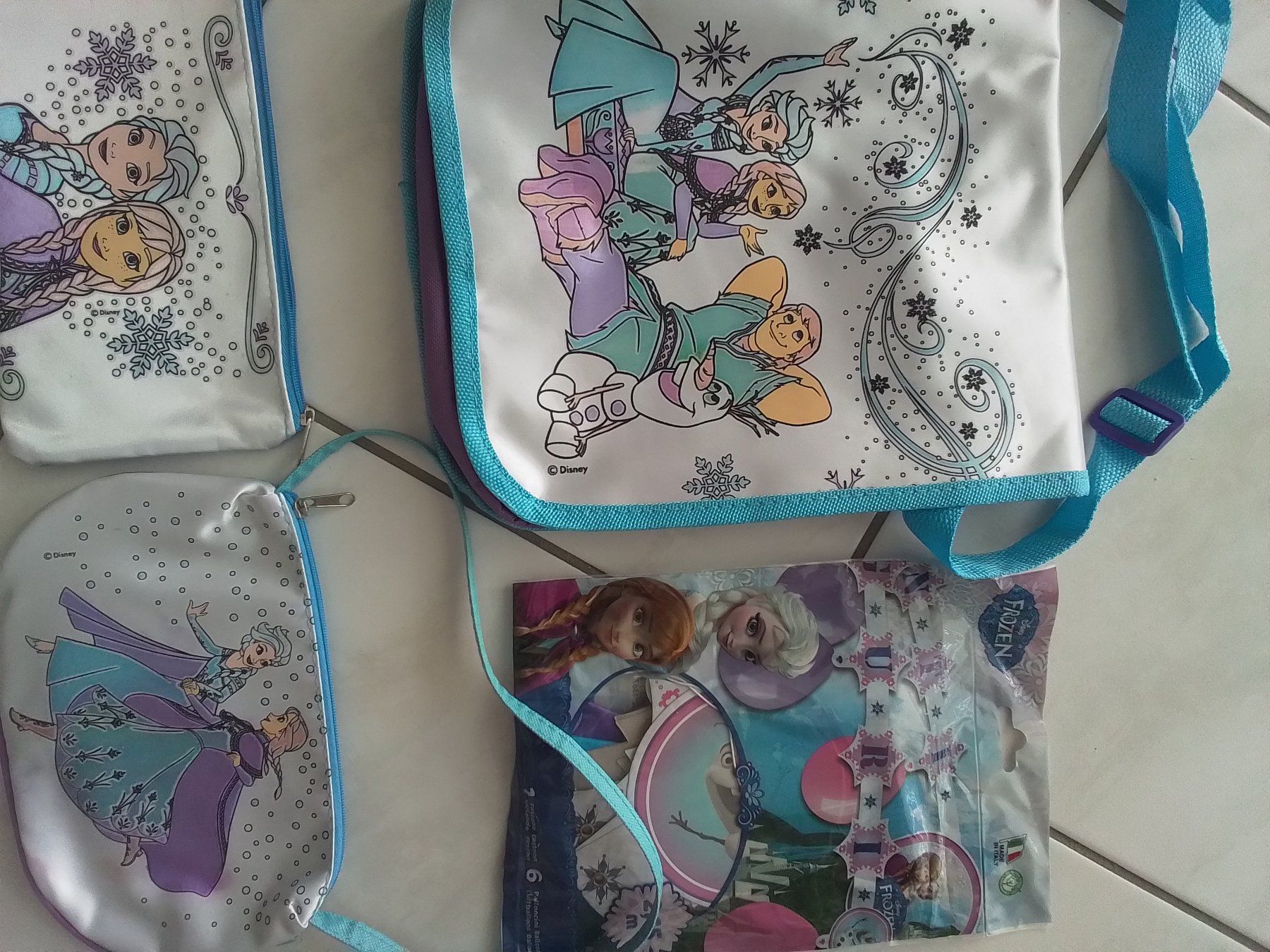 Disney Borse & Zaini: Tasche Set Mädchen Frozen – Usato da Heimberg venduto da sunny1970 1