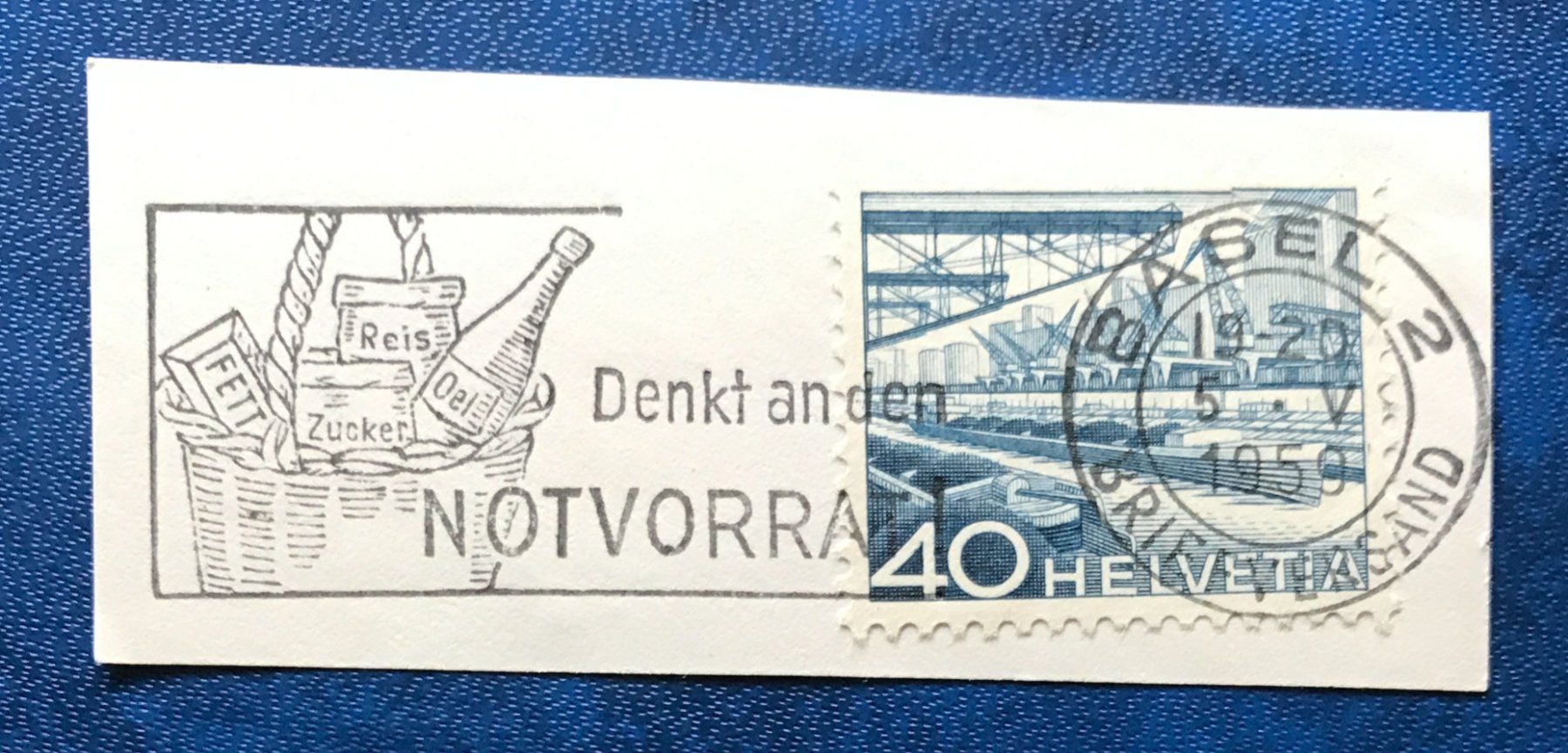 Tutti i francobolli: Nr.305 Technik und Landschaft GESTEMPELT    – Usato da Aarau venduto da Billa007