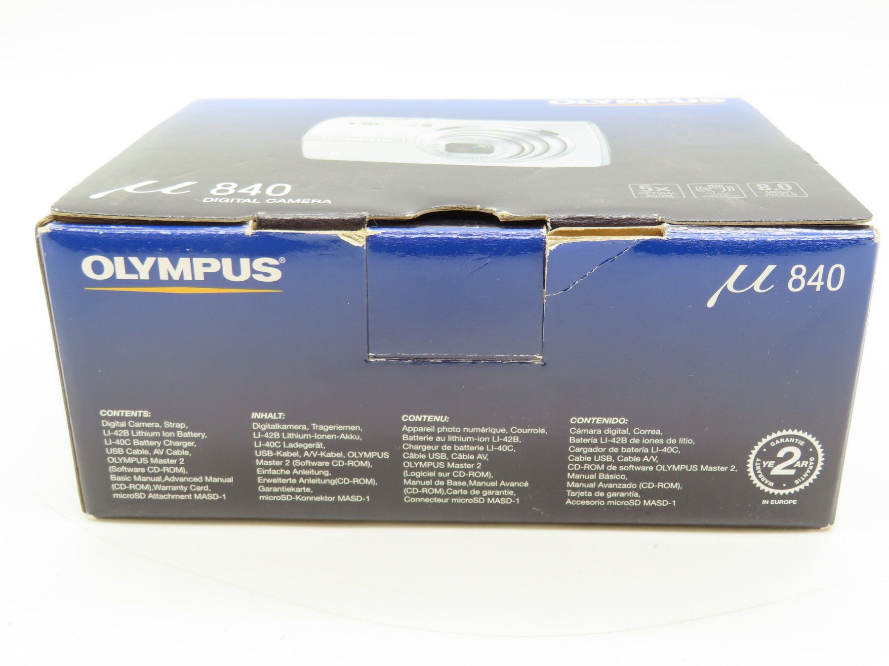 Olympus Appareil photo: Olympus µ 840 Kamera Set – D'occasion à Reinach BL par WBZ-Flohmarkt 4