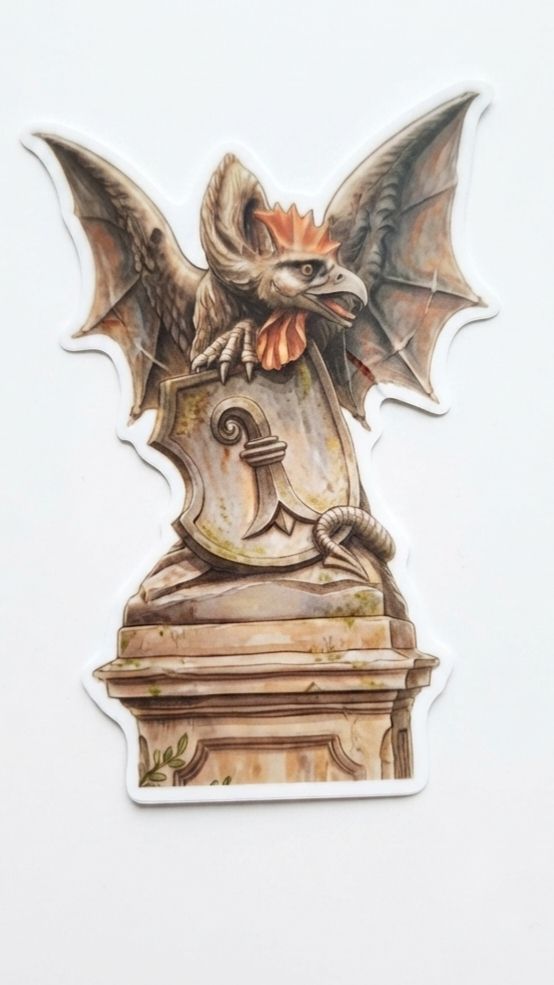 Ansichtskarten: Basilisk Postkarte – Neu und originalverpackt aus Basel von STAUBFEE 2