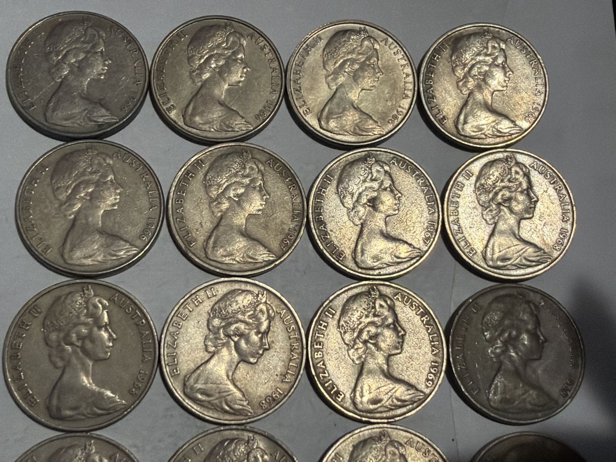 Alle Münzen: 20 cents Australie lot – Gebraucht aus Hittnau von Pat_yl7f 1