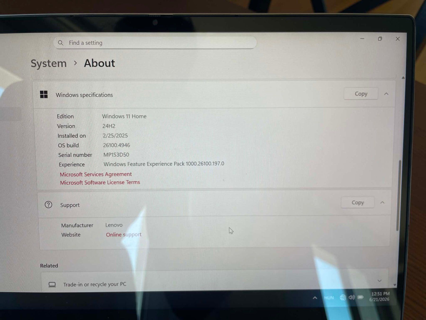 Lenovo Notebook: Laptop  - Lenovo IdeaPad S540 – Usato da Zürich venduto da mar_6szv 6