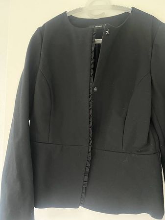 Schwarze Hallhuber Jacke, Grösse 40, neuwertig 