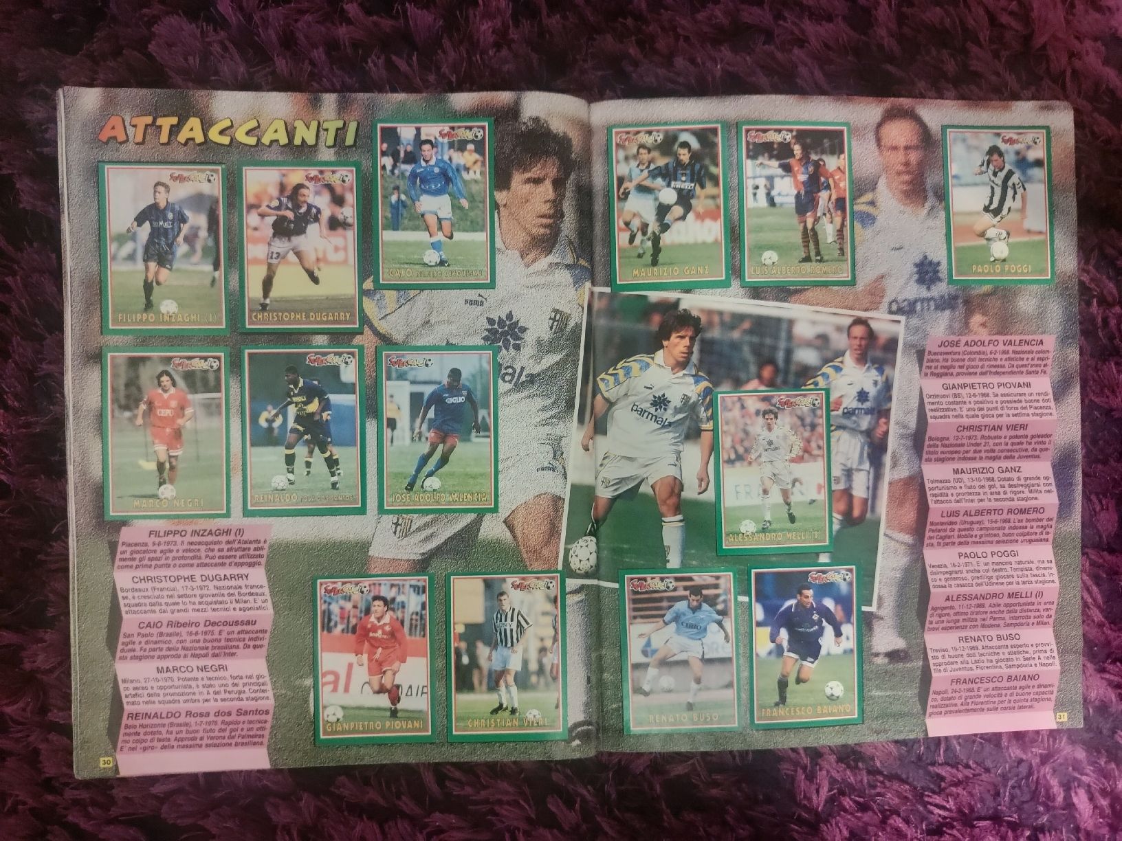 Panini Alben: Album Panini SuperCalcio 96-97 complet – Gebraucht aus Thônex von Dg5 8