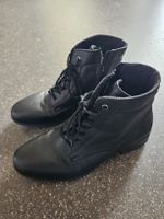 Stiefeletten Rieker schwarz gefüttert Grösse 41 neuwertig