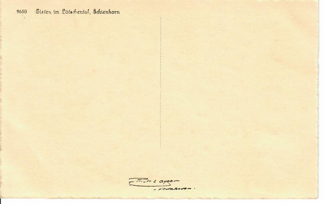 Cartoline postali: Eisten im Lötschental – Usato da Hochdorf venduto da Ziegel-16 1