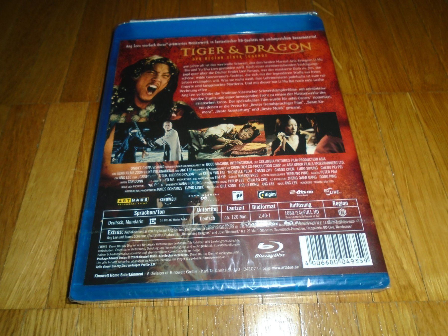 Alle DVDs: Tiger & Dragon - BLU-RAY - UNCUT – Neu und originalverpackt aus Basel von havsok 1