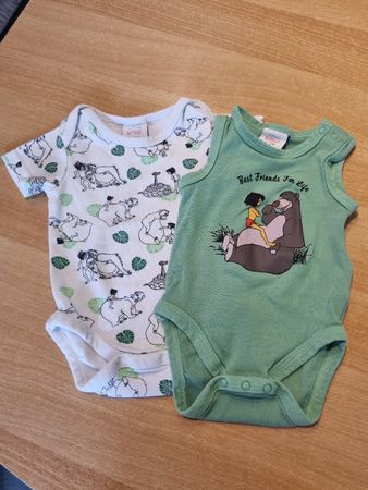 Body Baby Grösse 62-68 Disney Jungle Book 2er Set 