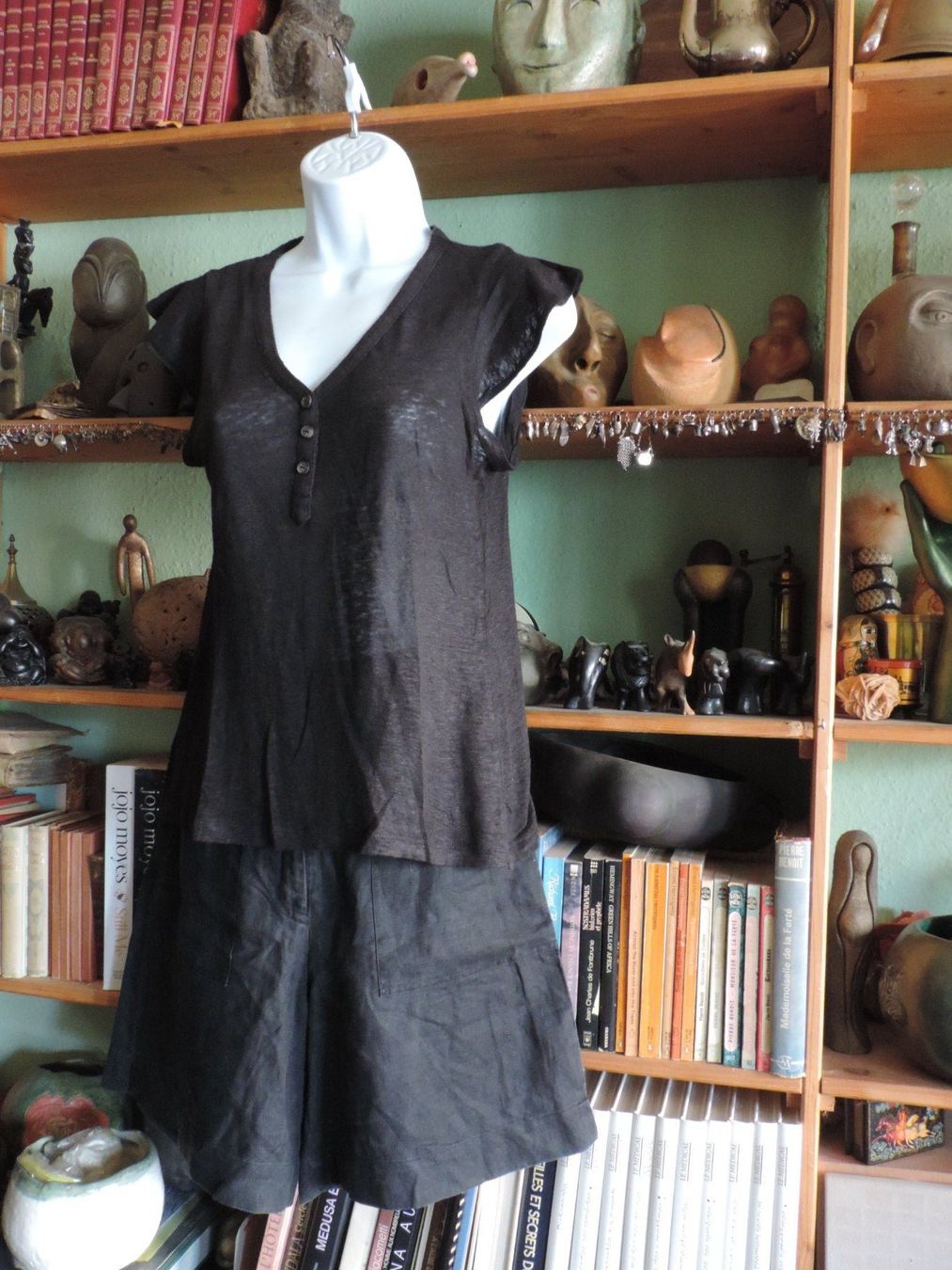 Lotti di vestiti: ensemble lin noir – Usato da Genève venduto da Axelle333 3
