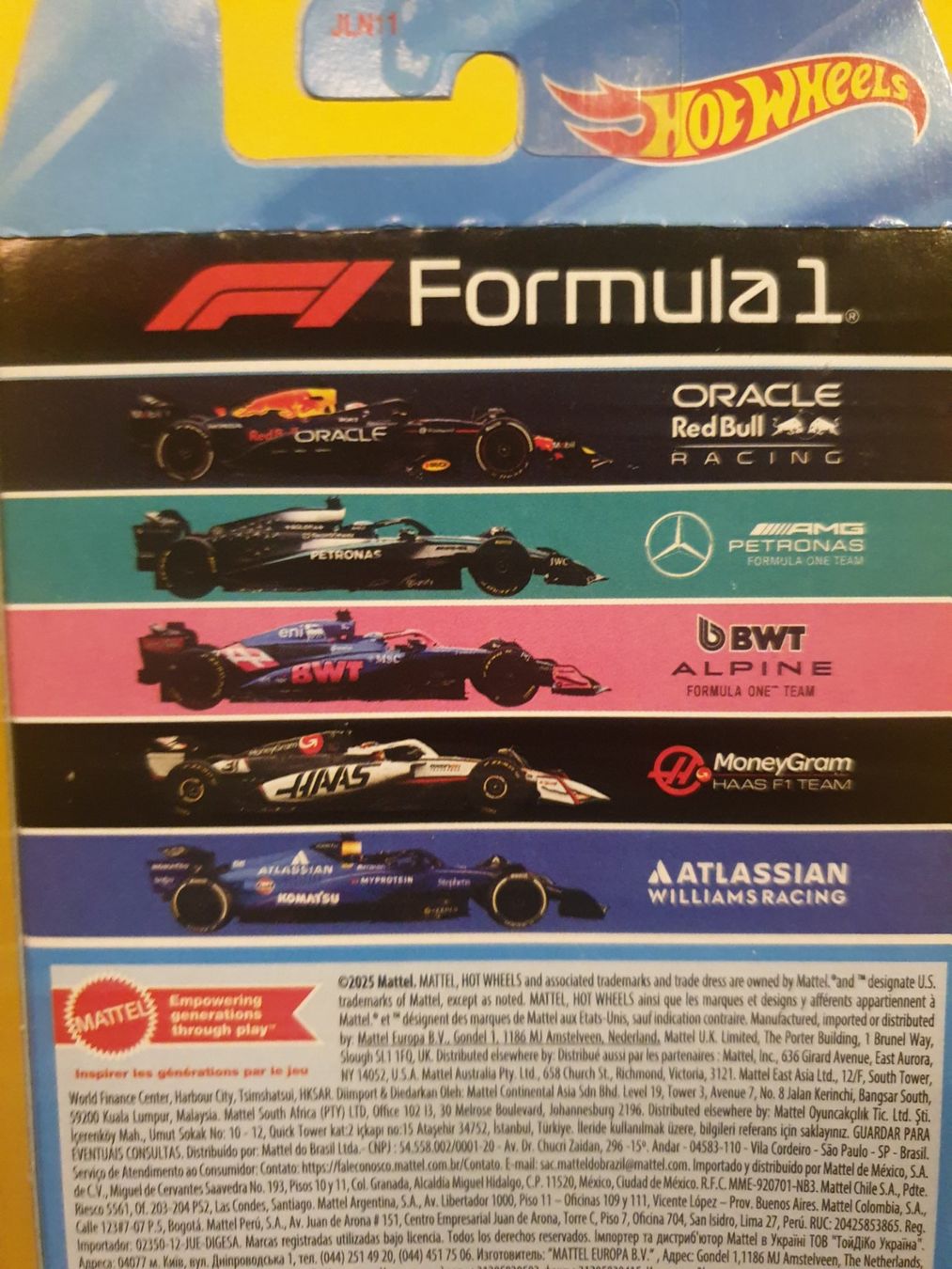 Hot Wheels Voitures modèles: 5er Packung Hot Wheels Formula 1 – Neuf avec emballage d'origine à Oftringen par Rotor 7