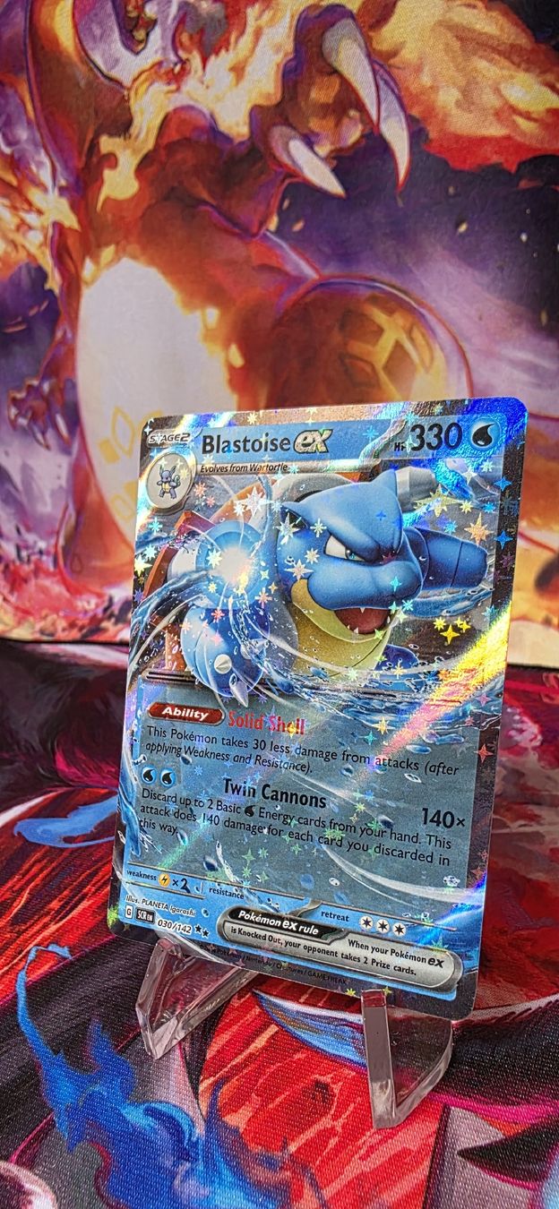 Pokémon Carte collezionabili: Blastoise ex 030/142 Stellar Crown SCR – Nuovo (secondo la descrizione) da Frutigen venduto da Sinnohan_Zorua 1