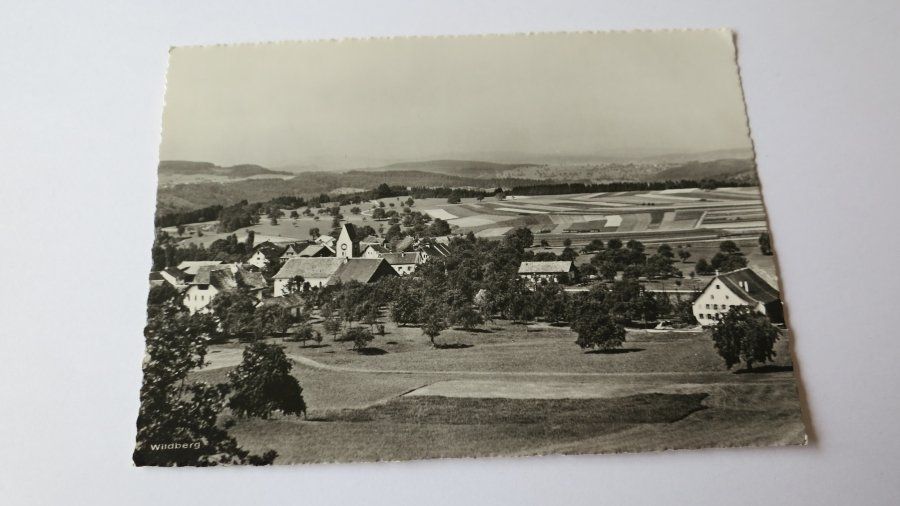 Cartoline postali: Wildberg / ZH - um ca. 1950 – Usato da Jona venduto da centumprata